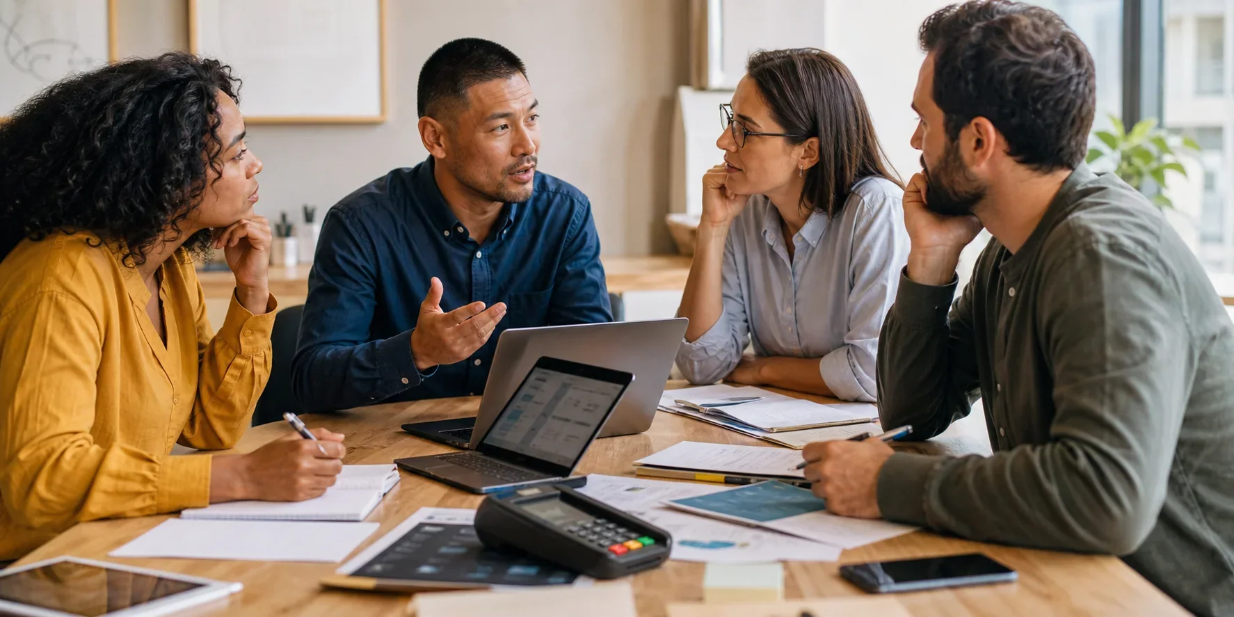 Finance and customer-success specialists reviewing failed subscription payments