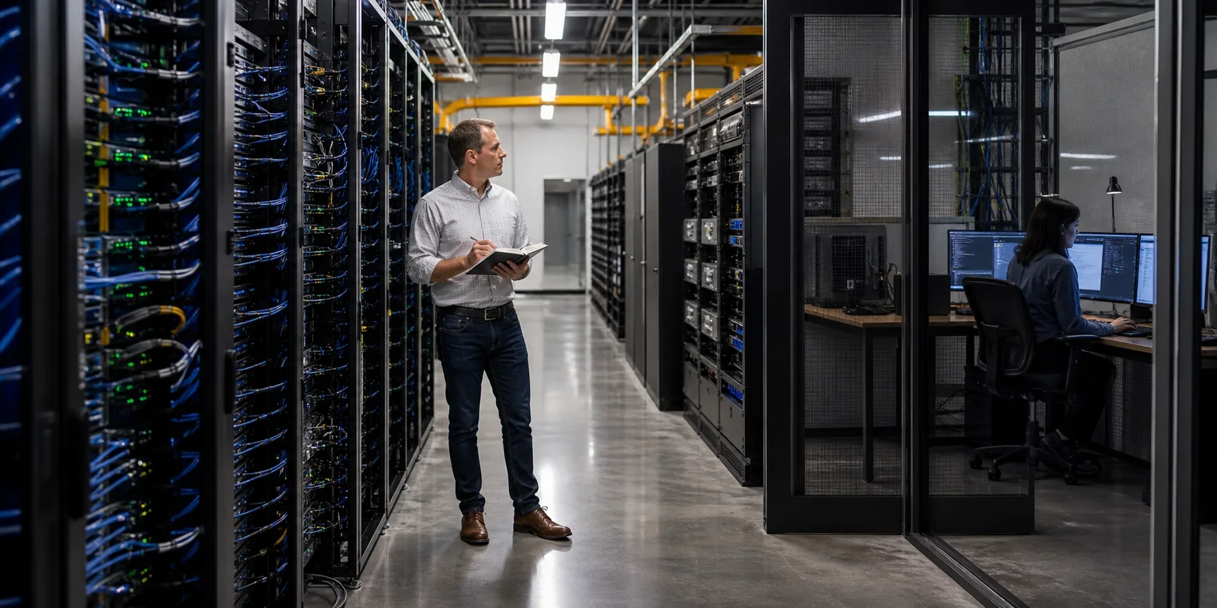 Infrastructure professionals working across physical servers and managed operations